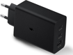 Image sur Boitier de charge à 03 ports SAMSUNG - 65W - Noir - 02 ports USB type C - 01 port USB type A